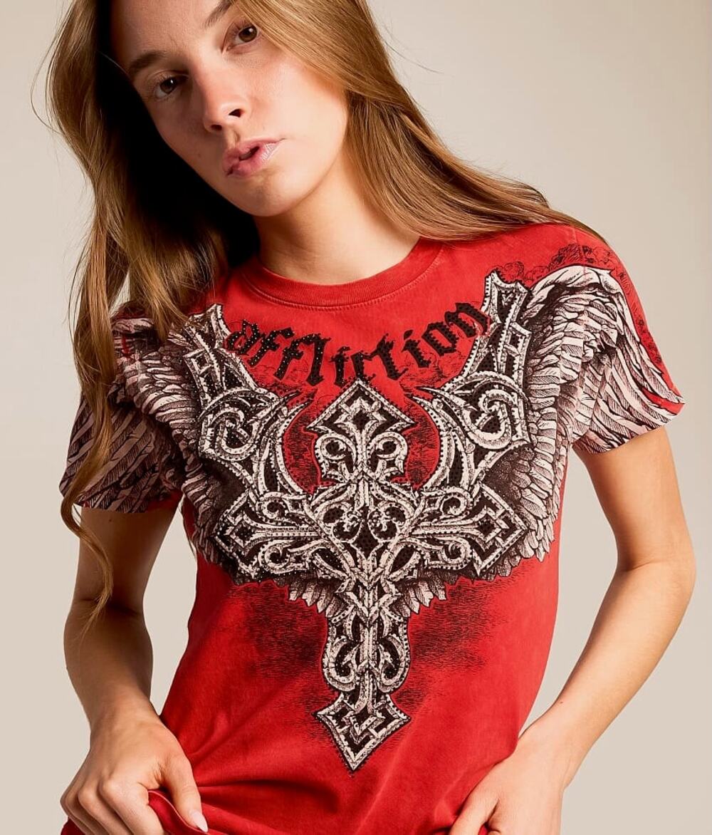 Affliction Eternal Throne T-Shirt - Women's Graphic T-Shirt